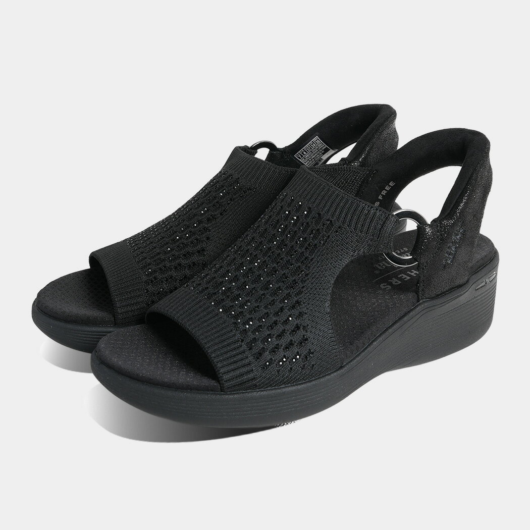 樂天商城 - スケッチャーズ マーサ スチュワード ピアライト サンダル スリップインズ SKECHERS MARTHA STEWARD PIER-LITE BLACK ( ハンズフリー 履きやすい 軽量 黒 ブラック レディース メンズ レディース 188001BBK )