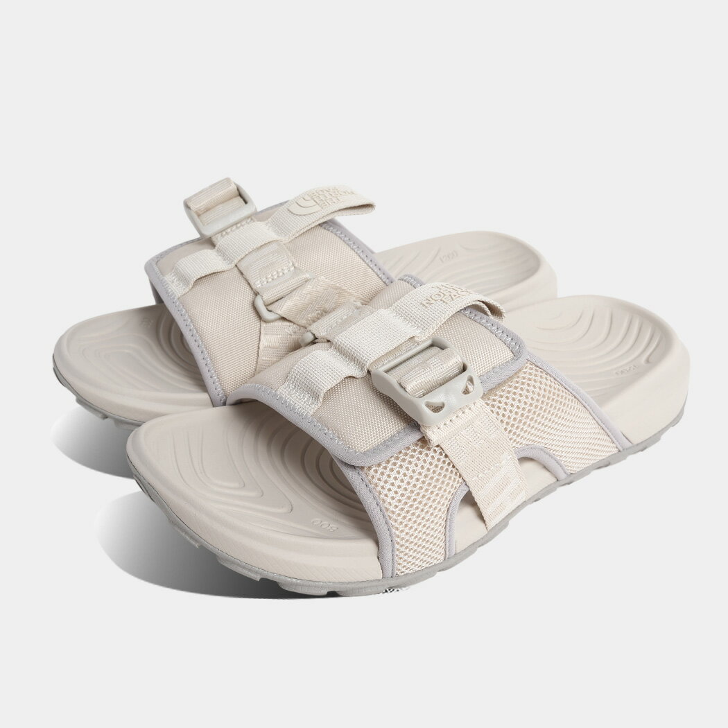 樂天商城 - ザ ノースフェイス エクスプローラー キャンプ スライド サンダル THE NORTH FACE EXPLORE CAMP SLIDE CALACATTA SOAPSTONE ( ベージュ メンズ アウトドア レジャー メンズ レディース NF02452CS )