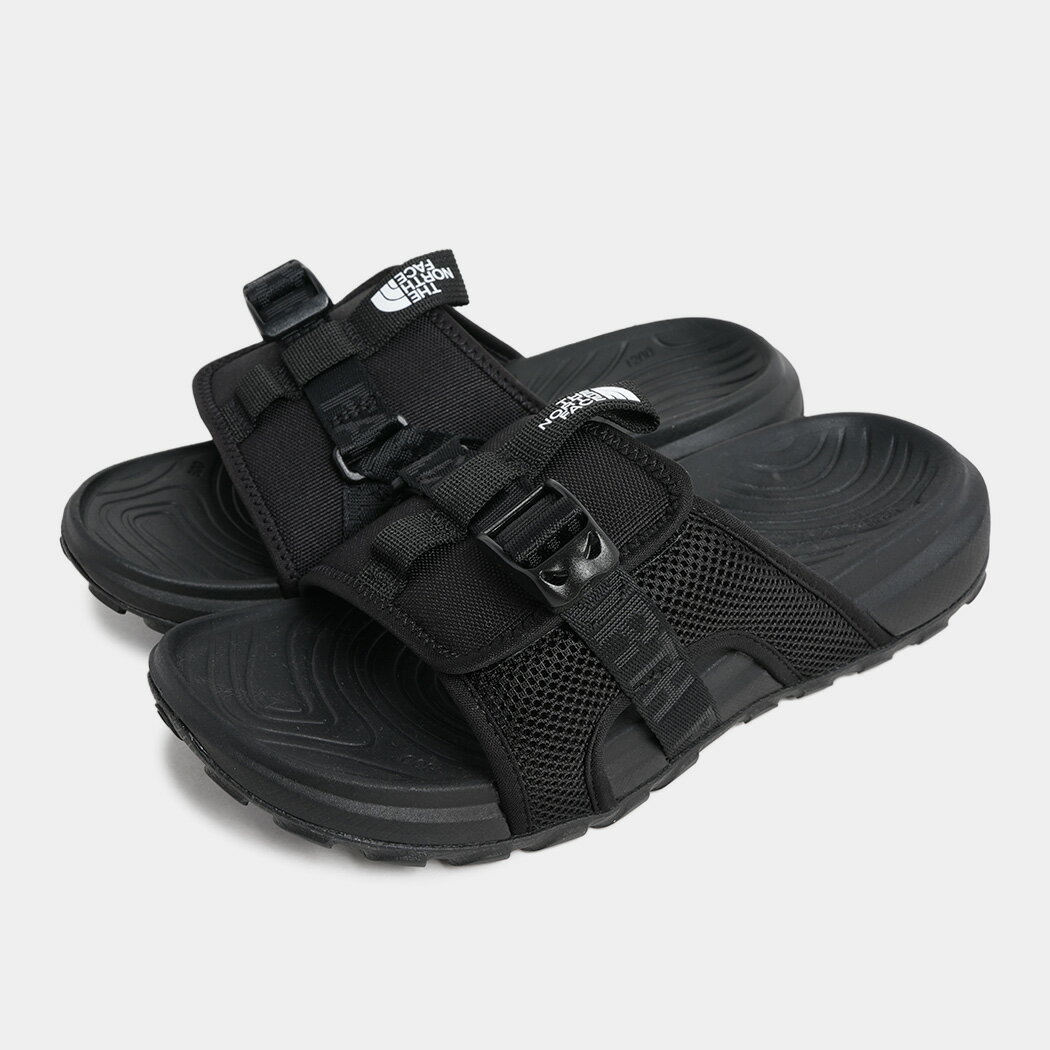 樂天商城 - ザ ノースフェイス エクスプローラー キャンプ スライド サンダル THE NORTH FACE EXPLORE CAMP SLIDE SANDAL TNF BLACK ( ブラック 黒 メンズ アウトドア レジャー メンズ レディース NF02452KK )