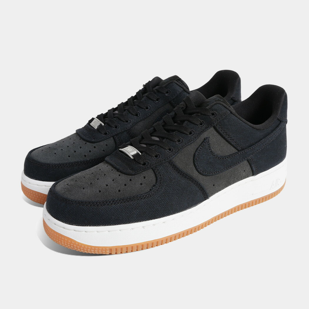 Rakuten - [クーポン＆P2倍！]ナイキ エア フォース スニーカー NIKE AIR FORCE 1 07 LV8 DENIM BLACK GUM ( 黒 デニム ジーンズ ガムソール メンズ メンズ レディース IR0951-002 )