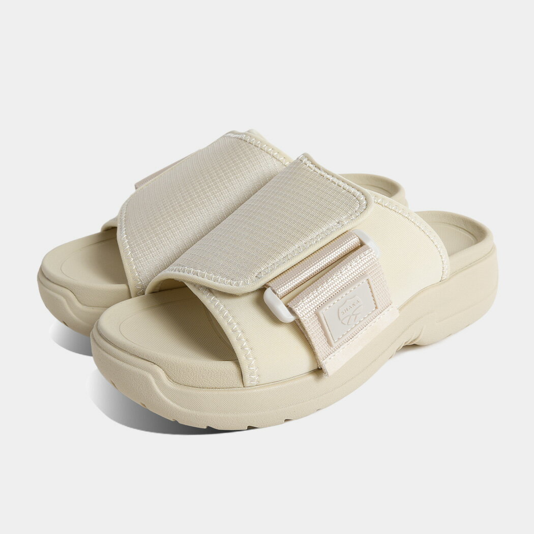 シャカ エクスパッカー エボル スライド サンダル SHAKA X-PACKER EVOL LINEN ( ベージュ 厚底 アウトドア レジャー シャワーサンダル メンズ レディース SK-352LINEN )