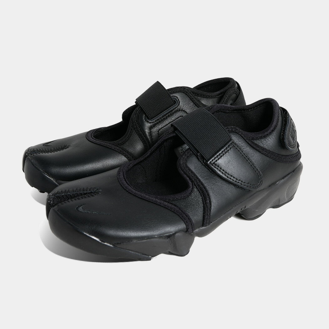 樂天商城 - ナイキ エアリフト スニーカー NIKE W AIR RIFT BLACK LEATHER ( 足袋 ブラック 黒 レザー サンダル メンズ レディース HM5737-002 )