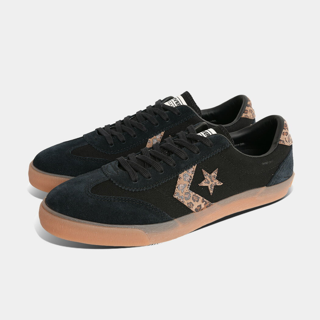 樂天商城 - コンバース ロードクラシック スニーカー CONVERSE ROADCLASSIC SK LD OX ( 黒 アニマル柄 レオパード ヒョウ柄 ガムソール メンズ レディース 33702930 )