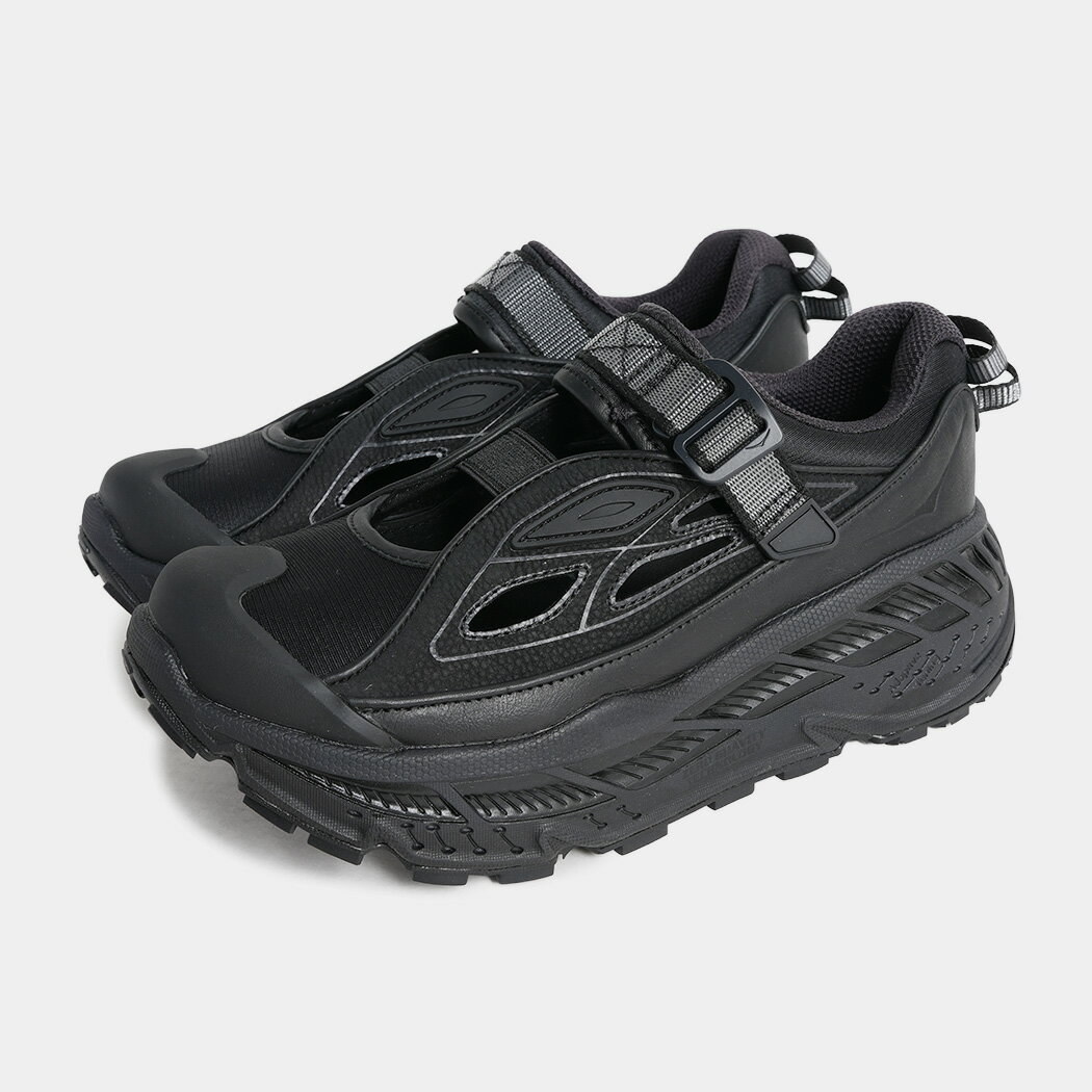樂天商城 - ホカ オネオネ スティンソン ブリーズ スニーカー HOKA ONE ONE STINSON BREEZE ( ブラック 黒 メリージェーン 厚底 メンズ レディース 1174450-BBNB )