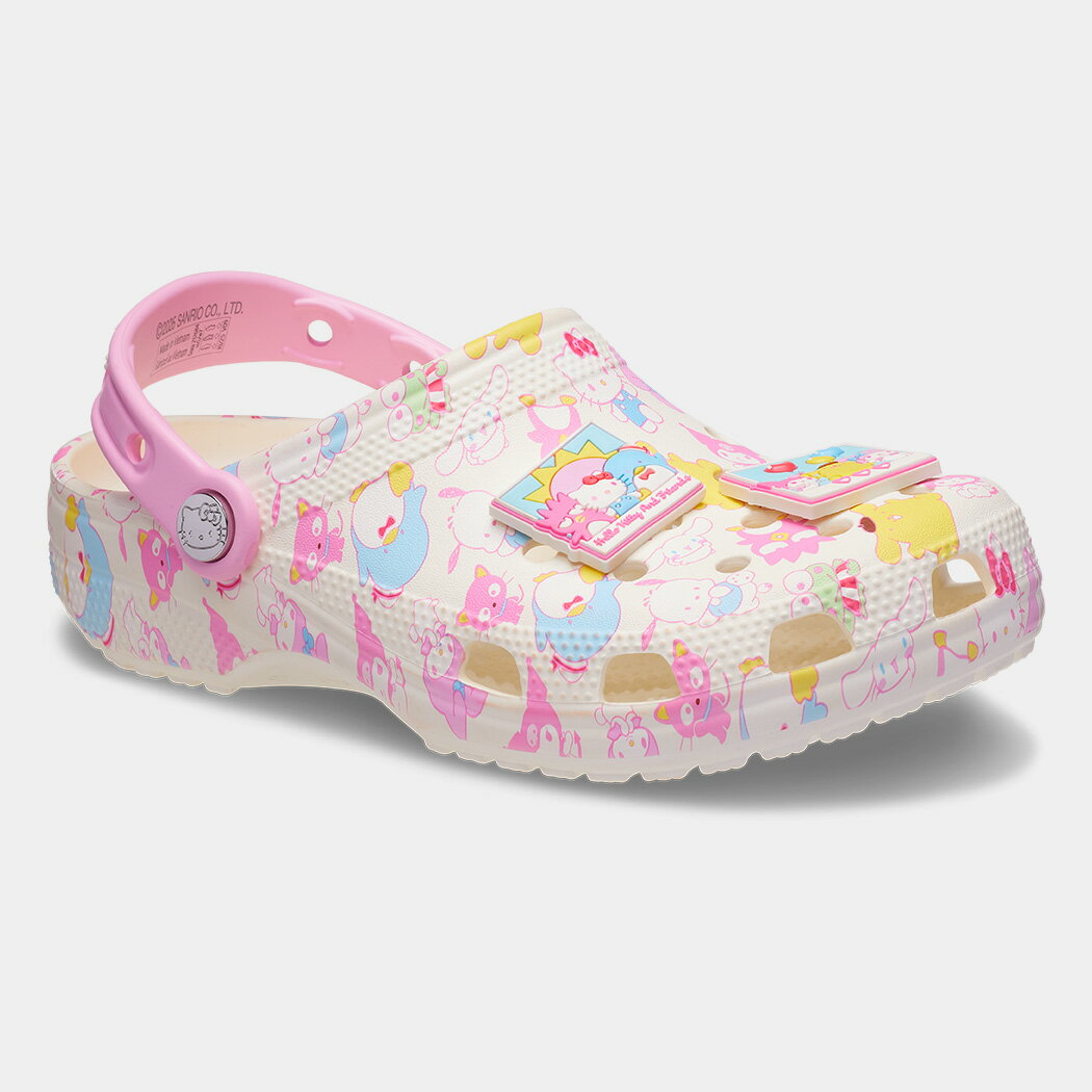 Rakuten - クロックス ハロー キティ コラボ クロッグ サンダル CLASSIC CLOG HELLO KITTY AND FRIENDS PASTEL ( サンリオ マイメロ クロミ ポムポムプリン けろけろけろっぴ バッドばつ丸くん キャラクター グッズ メンズ レディース 212684-90H )