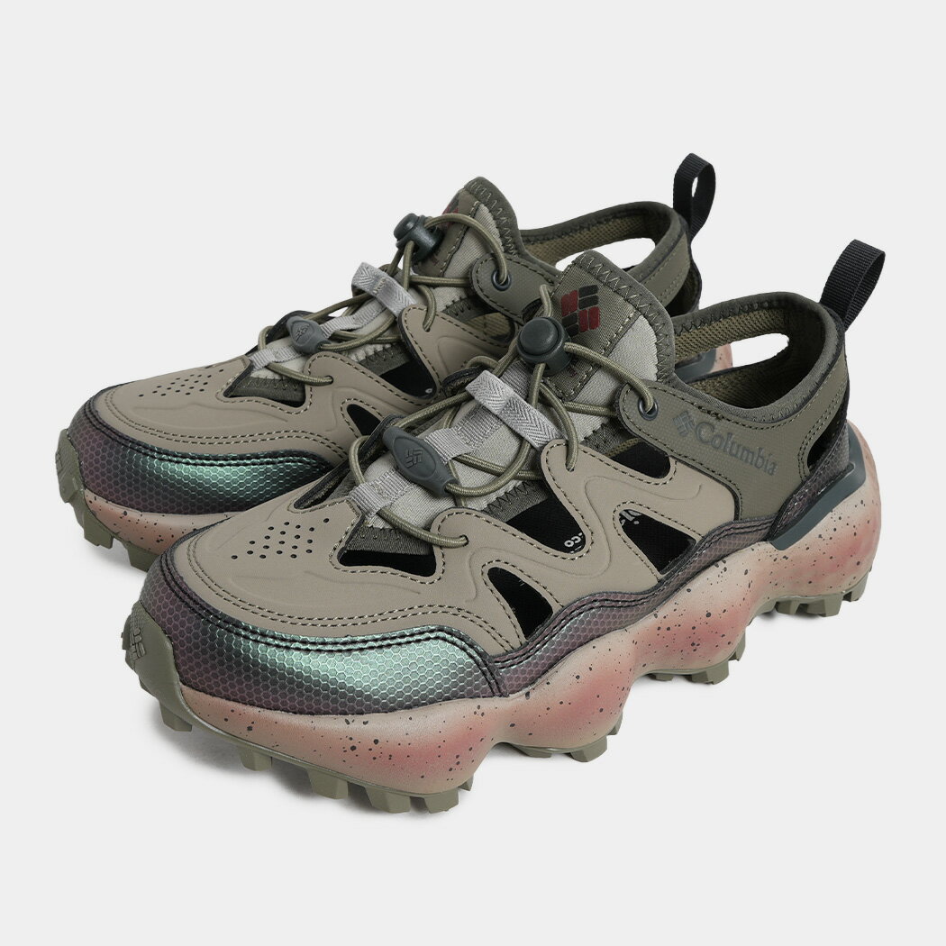 [クーポン＆P2倍!]コロンビア スライブ リバイブ シャンダル サンダル Columbia THRIVE REVIVE SHANDAL SANDAL STONE GREEN DARK MOSS ( スニサン 水陸両用 レジャー アウトドア 旅行 レディース ウィメンズ YL7787-397 )