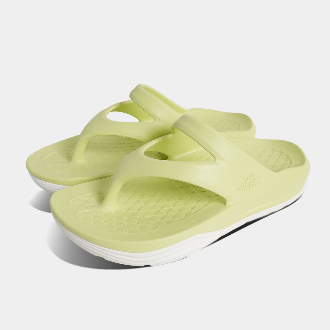 [クーポン＆P2倍!]ノースフェイス リアクティブ フリップ トング サンダル THE NORTH FACE RE-Activ Flip 2 LEMON MIST ( 黄緑 ネオンイエロー ビーチサンダル レジャー 旅行 アウトドア メンズ NF52651LO )