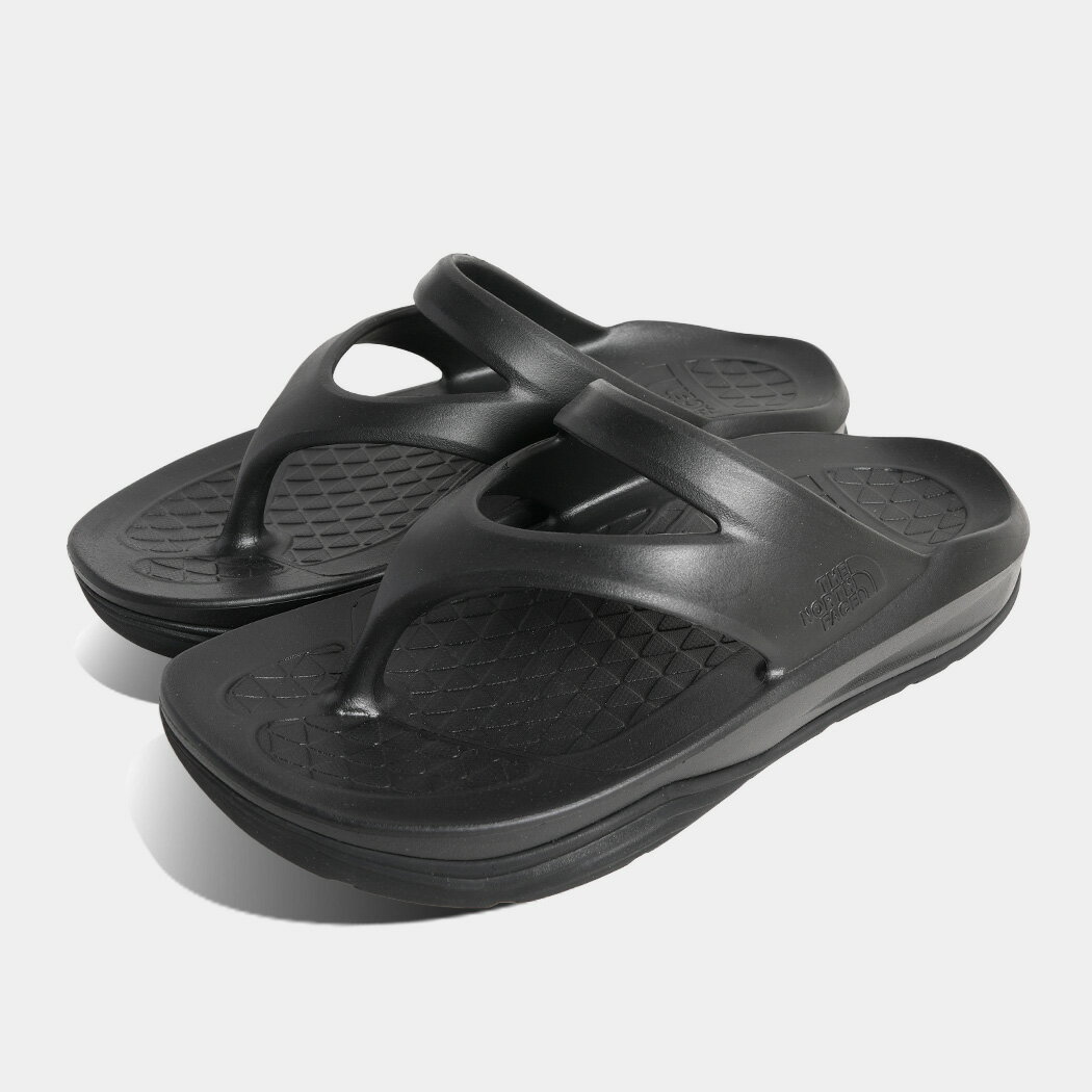 ノースフェイス リアクティブ フリップ トング サンダル THE NORTH FACE RE-Activ Flip 2 TNF BLACK ( ブラック 黒 レジャー 旅行 アウトドア メンズ NF52651KK )