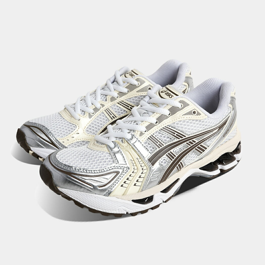 asics GEL-KAYANO 14 WHITE IVORY アシックス ゲル カヤノ スニーカー ( 白 ホワイト シルバー ランニング メンズ レディース ウィメンズ 1203A537-111 )