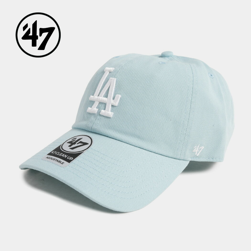 Rakuten - [クーポン＆P2倍！]47 クリーンナップ ロサンゼルス ドジャース ノーループラベル ベースボール キャップ 帽子 CLEAN UP LOS ANGELES DODGERS NO LOOP LABEL CAP MAKO ( 水色 ブルー メンズ レディース )