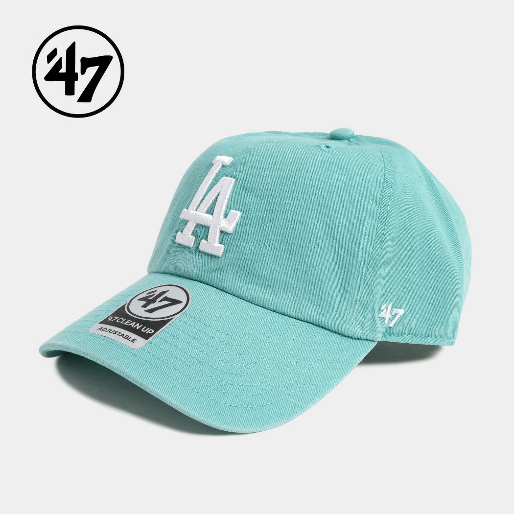 Rakuten - 47 クリーンナップ ノーループラベル ロサンゼルス ドジャース キャップ 帽子 CLEAN UP LOS ANGELES DODGERS NO LOOP LABEL CAP LAGOON BLUE ( 青 ブルー メンズ レディース )
