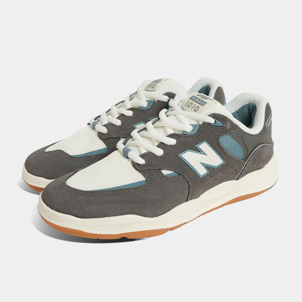 Rakuten - [クーポン＆P2倍！]ニューバランス ヌメリック 1010 スニーカー NEW BALANCE NUMERIC TIAGO LEMOS UN101GT TORNADO SALT ( グレー スケート SKATE ローテク メンズ )