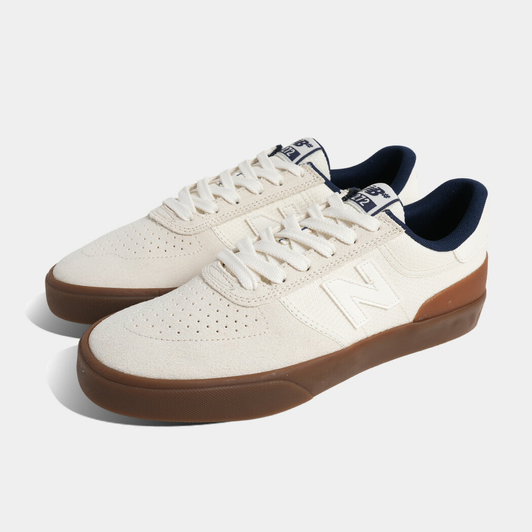 ニューバランス ヌメリック 272 スニーカー NEW BALANCE NUMERIC UN272WDG WHITE BROWN ( ホワイト 白 ガムソール SKATE スケート メンズ )
