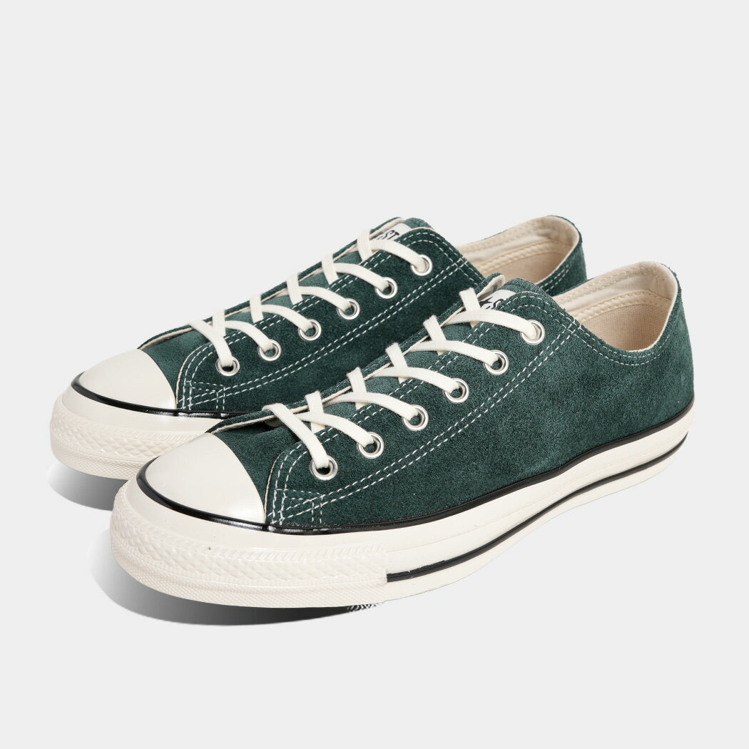 Rakuten - コンバース オールスター エイジド スニーカー 緑 スエード メンズ レディース CONVERSE ALL STAR AGED WS OX IVY GREEN ( ローテク 31318050 )