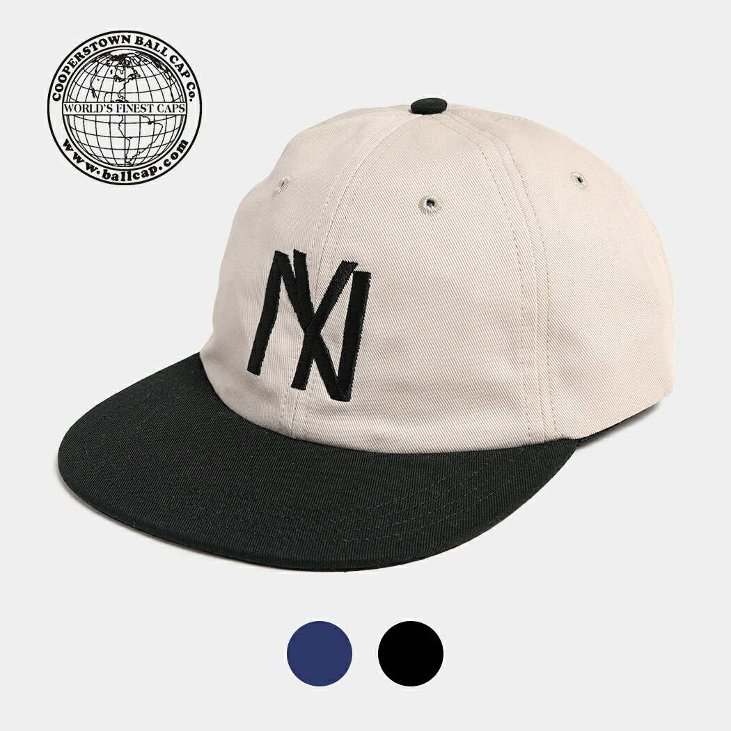 Rakuten - [クーポン＆P2倍!]クーパーズタウン ボール キャップ ニューヨーク ブラック ヤンキース 帽子 COOPERSTOWN BALL CAP NEWYORK BLACK YANKEES 2COLOR ( アメリカ製 メンズ レディース NY コットン MADE IN USA )