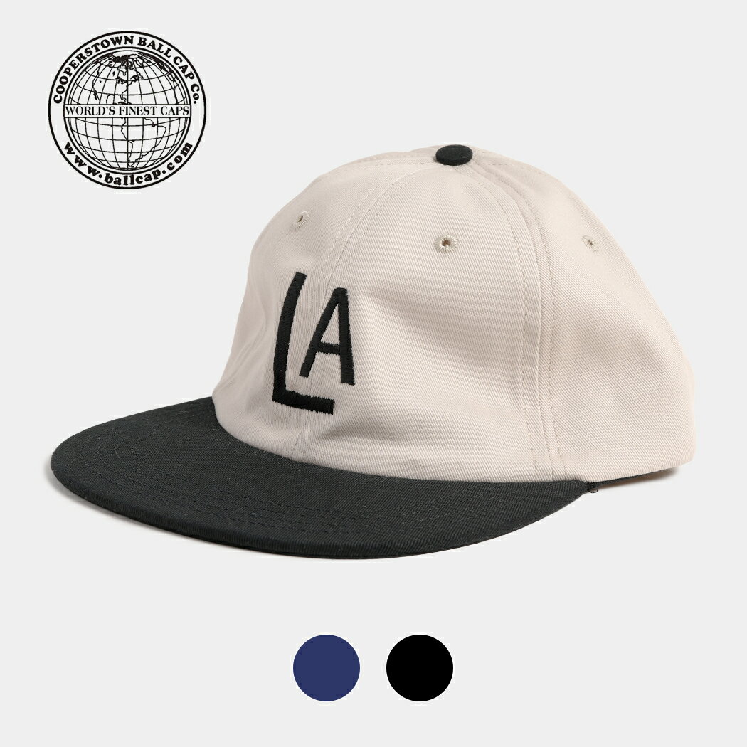 Rakuten - [クーポン＆P2倍！]クーパーズタウン ボール キャップ ロサンゼルス エンジェルス 帽子 COOPERSTOWN BALL CAP LOS ANGELES ANGELS 2COLOR ( アメリカ製 LA コットン メンズ レディース MADE IN USA )
