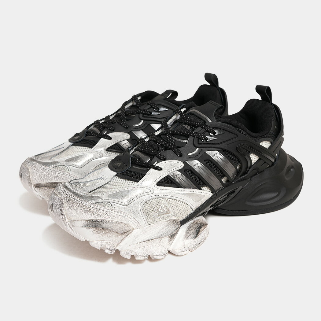 Rakuten - 海外限定 アディダス ランナー デラックス スニーカー adidas XLG Runner Deluxe WHITE BLACK ( 日本未発売 黒 白 Y2K メンズ JR0861 )