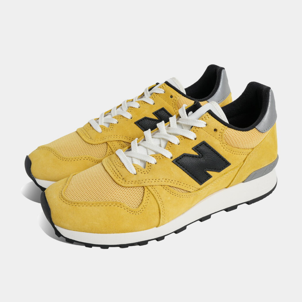 Rakuten - [クーポン＆P2倍！]ニューバランス ジョウンド コラボ 475 スニーカー NEW BALANCE × JJJJound U4751UK YELLOW ( 黄色 イエロー スエード メンズ )