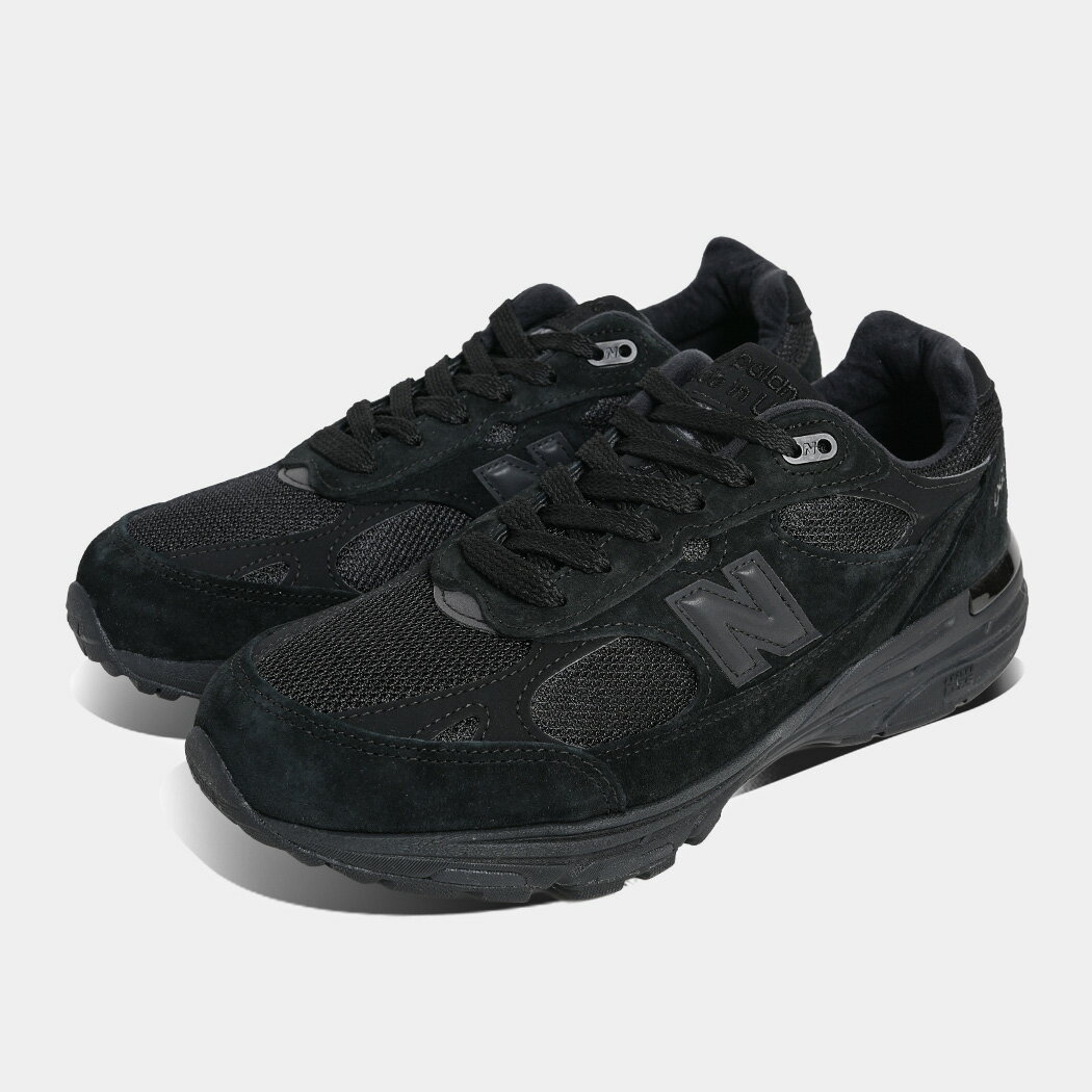 ニューバランス 993 トリプルブラック スニーカー NEW BALANCEK U993BL MADE IN USA TRIPLE BLACK 米国製 アメリカ製 オールブラック ブラック 黒 メンズ 992 990