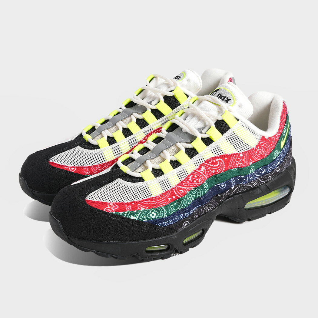 Rakuten - [クーポン＆P2倍！]ナイキ エア マックス ビッグバブル スニーカー NIKE AIR MAX 95 BIG BUBBLE SP PAISLEY BANDANA ( イエロー グラデ バンダナ メンズ IQ0620-100 )