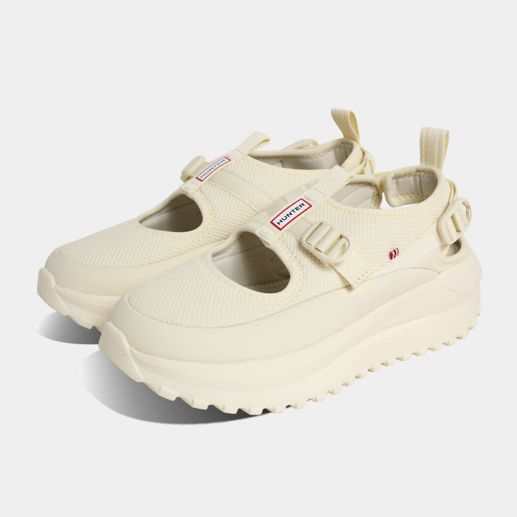 ハンター トラベル フロー サンダル スニーカー HUNTER UNISEX TRAVEL FLOW SANDAL SHADED WHITE ( メリージェーン 厚底 レディース UFF7103MSH-SHW )