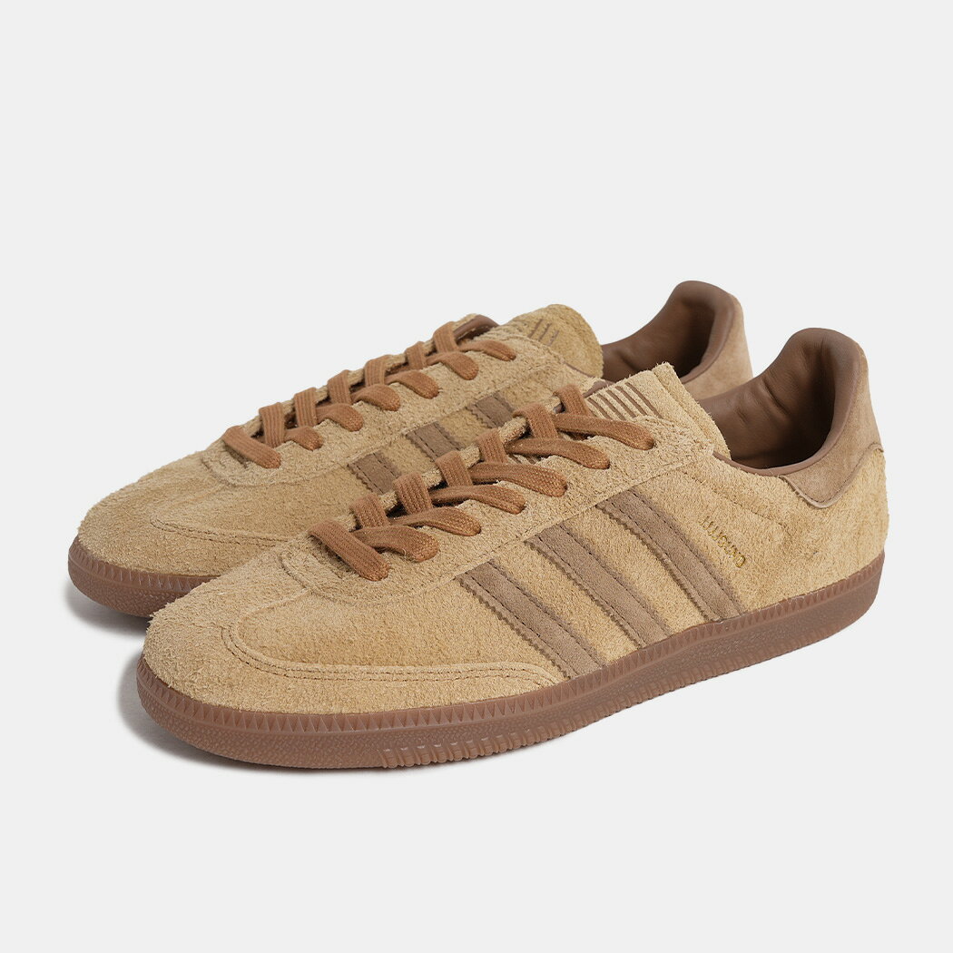 アディダス ジョウンド コラボ サンバ タバコ スニーカー adidas × JJJJound SAMBA Tobacco MESA GUM ( ベージュ アイランドシリーズ メンズ ID8709 )