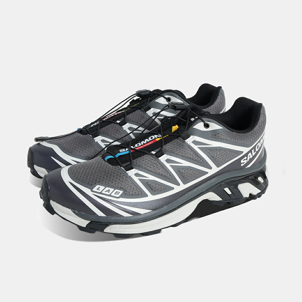 サロモン XT-6 スニーカー SALOMON BLACK ASPHALT ( ブラック 黒 グレー メンズ レディース ウィメンズ トレイル L47989500 )