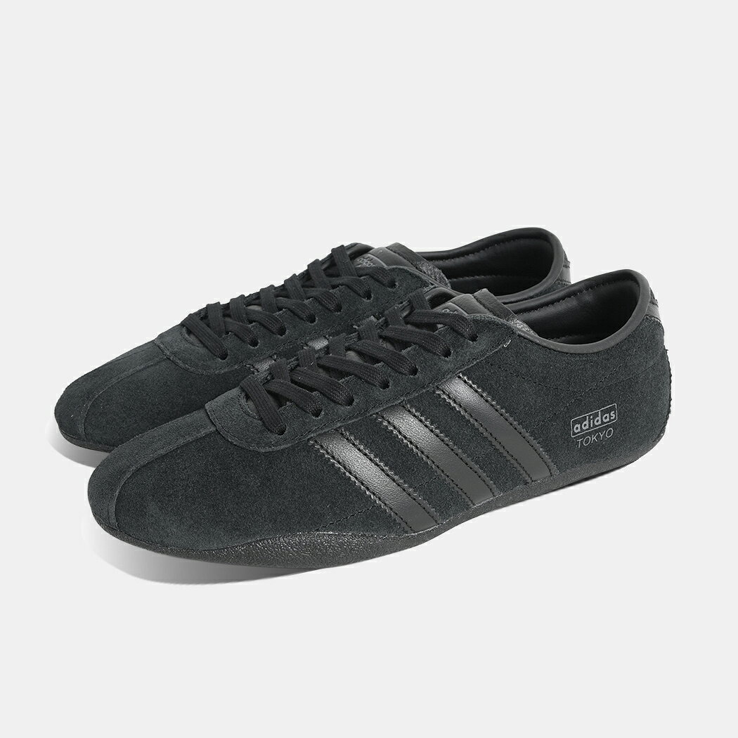 アディダス トーキョー 東京 スニーカー adidas TOKYO BLACK ( ブラック 黒 薄底 スエード レディース ウィメンズ 都市シリーズ IH3990 )