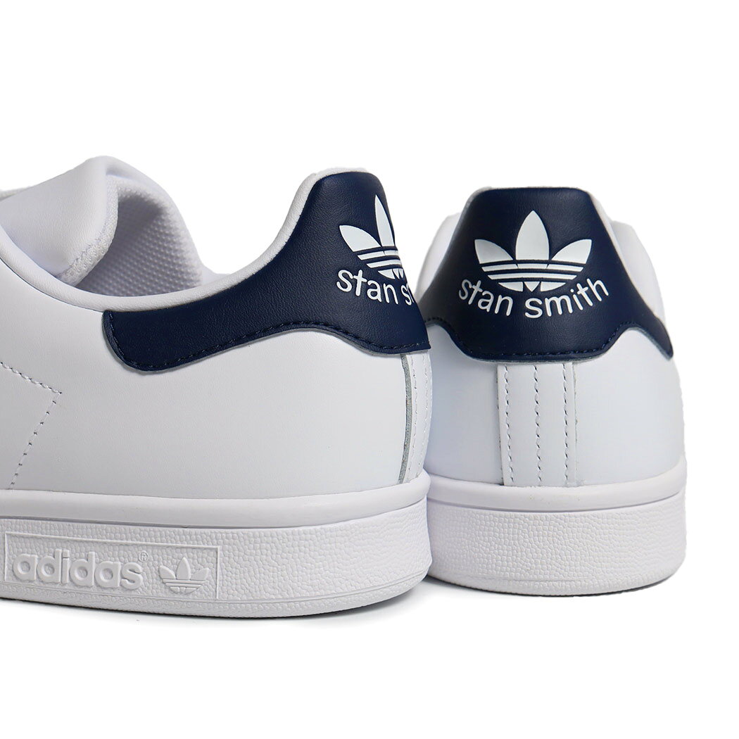 adidas アディダス スタンスミス スニーカー STAN SMITH WHITE NAVY ( 白 ホワイト...