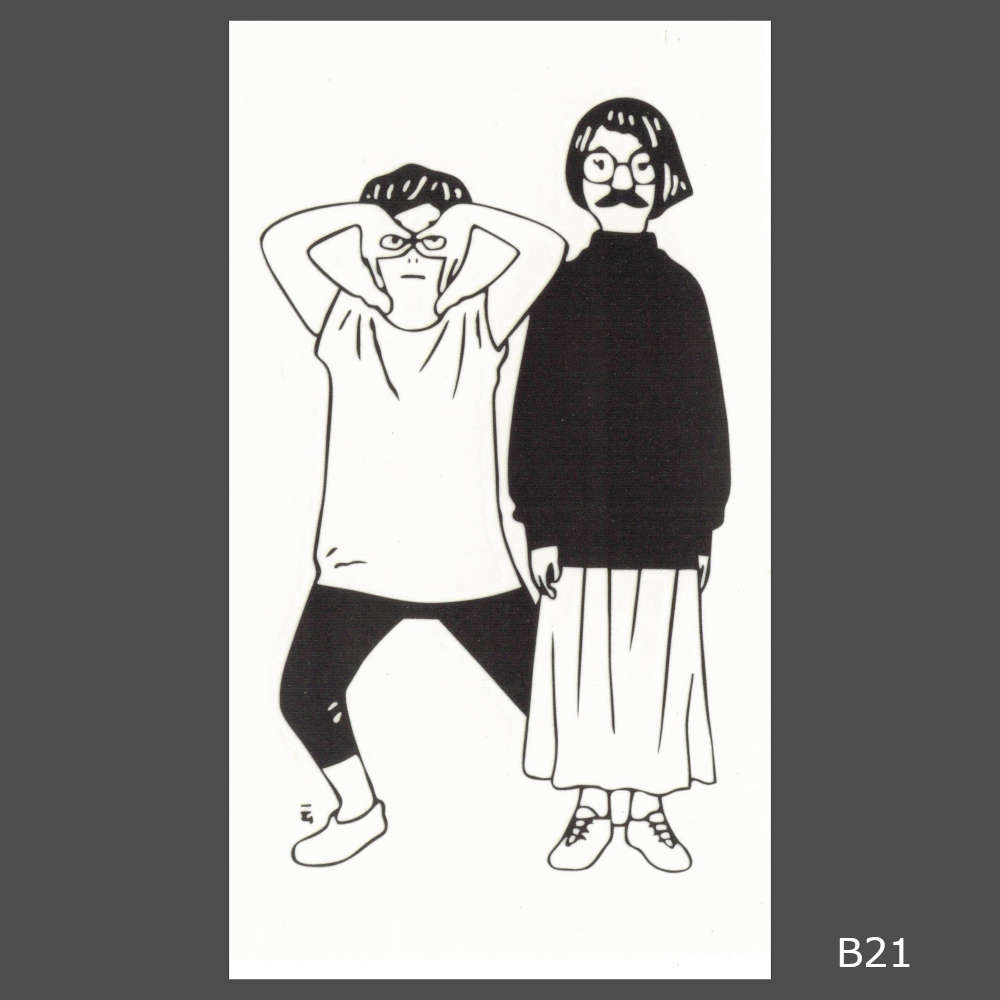 11日は全P2倍★今だけ+1枚!!複数人を描いた線画タトゥーシール。家族やチームで使いたい。腕や肩、背中に。水で簡単転写。 TATOOシール ボディシール フェイスシール フェス イベント ライブ アクセサリ