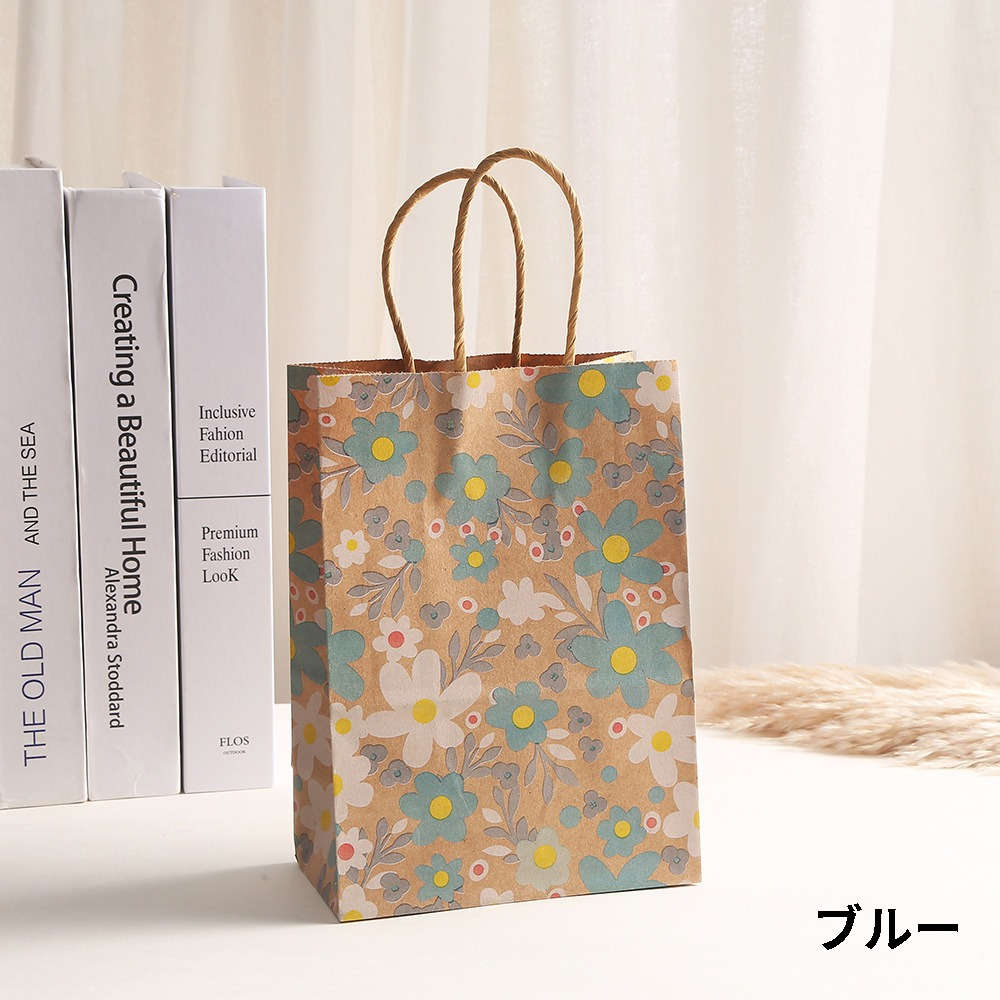 【4枚セット】クラフト素材でナチュラルな紙袋。プチギフトやお返しに おしゃれ ペ...