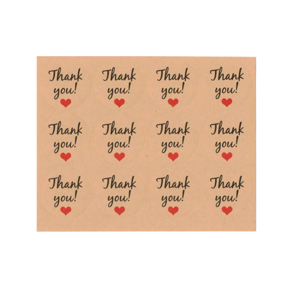 6%OFFクーポン★2シート 30mmの丸型シールで感謝を伝える小さな気遣い。24片。 入学 卒業 進級 新生活 女子文具 ギフトシール