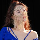 ダンス用 フェイスベール ストーン キラキラ ダンス 舞台 競技ダンス カラオケ アクセサリー 社交ダンス ベリーダンス レディース 発表会 マスク 仮装衣装 ...