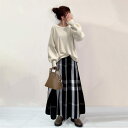 セットアップ 2点セット レディース 上下セット セーター+ロングスカート ニットセーター 後ろリボン ゆったり カジュアル 可愛い オシャレ 大人 通勤 春秋...