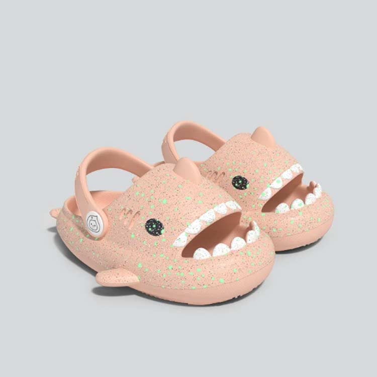 サメスリッパサンダルベランダサンダルスリッパサメ浴室ベランダスリッパ軽量お風呂男の子女の子EVA子供用バススリッパトイレシャワースリッパおしゃれルームスリッパビーチサンダルEVAかわいい海水遊び柔らかい 2