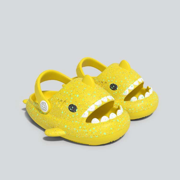 サメスリッパサンダルベランダサンダルスリッパサメ浴室ベランダスリッパ軽量お風呂男の子女の子EVA子供用バススリッパトイレシャワースリッパおしゃれルームスリッパビーチサンダルEVAかわいい海水遊び柔らかい 3