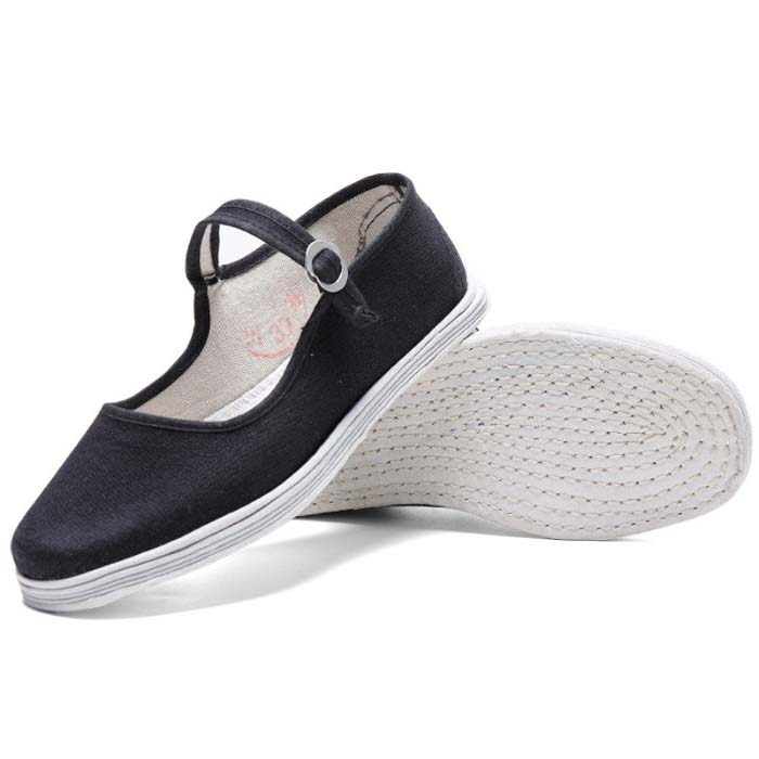 チャイナシューズ チャイナ靴 パンプス レディース 紐付き 布靴 カンフーシューズ 太極拳シューズ 太極..