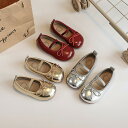 ベビーシューズ 子供靴 フォーマルシューズ リボンパンプス 赤 春夏秋 ゴム付 女の子 キッズシューズ ジュニア ベビー靴 柔らか 疲れにくい 履きやすい おし...