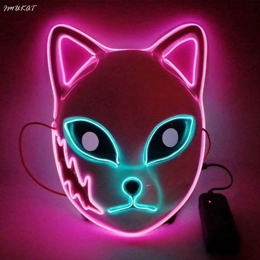 ハロウィン 光るマスク ハロウィン マスク ハロウィン仮面 ハロウィン コスプレ 光る 仮面 面白い LED光るホラーマスク ハロウィン 仮..