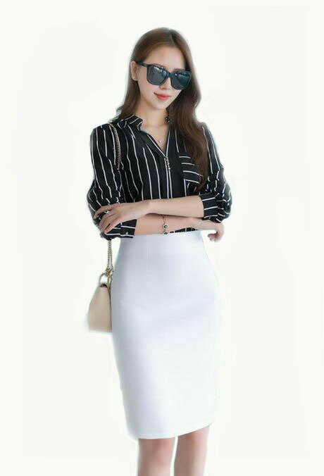 3色/57cm スカート タイトスカート フィット ゆとり レディース 通勤オフィス 入学式に七五三 OL 大きいサイズ 制服 事務服 フォーマル ビジネス ...