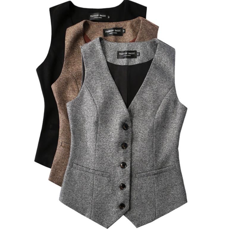 ベスト レディース 通勤オフィス 入学式に七五三 OL 大きいサイズ トップス 制服 事務服 フォーマル ビジネス 細身 無地 ゆっくり 春秋 S/M/L/XL...