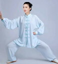 6色/無地/男女兼用 3color ウェア/長袖/短袖 上着/パンツ/武術表演服 太極拳服 サテン 演舞チャイナ服 ラッピング カンフーパンツ コスプレ 衣装 ...