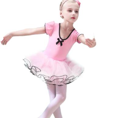 110-160 子供 レオタード バレエ　ワンピース　女の子 レオタード バレエ 演出 体操 発表会　ダンス衣..