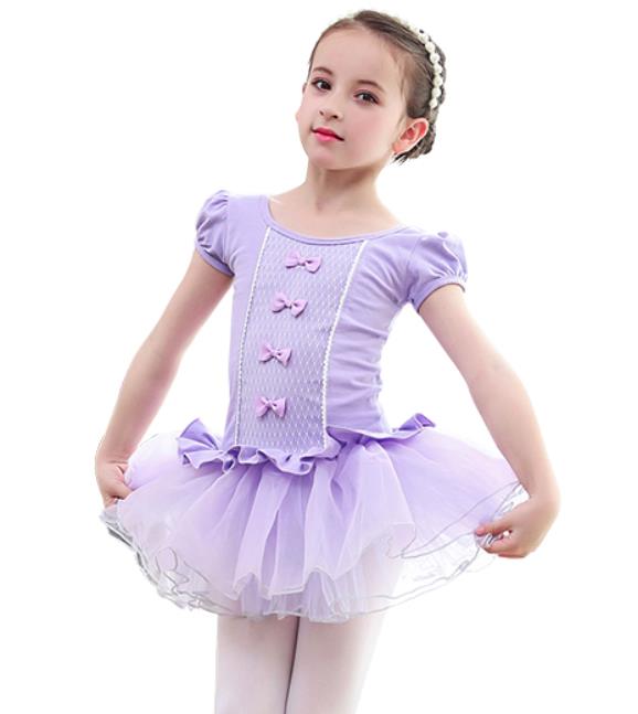 100-150 子供 レオタード バレエ　ワンピース　女の子 レオタード バレエ 演出 体...