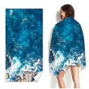 【SS限定価格+半額商品多数+お得クーポン+P2】バスタオル 160×80cm 吸水 タオル 速乾 ソフト マイクロファイバー おしゃれ リゾート ビーチタオル ミクロファイバー 大判タオル ポータブル レディース メンズ 男女兼用 お風呂 バスグッズ