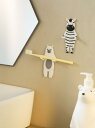 フック 動物 アニマル 粘着 浴槽 歯ブラシ 歯磨き粉 収納 壁掛け かわいい メガネ バス用品 ユニーク キッチン用品 バック