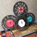 ロフト インダストリアル スタイル レトロ 掛け 時計 装飾 歯車 時計 北欧 イン スタイル ホーム ライト 高級 ゴールド シンプルな 時計