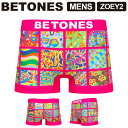 ★期間限定！最大15％OFFクーポン対象★BETONES(ビトーンズ) ZOEY2 (ゾーイ) メンズ ボクサーパンツ アンダーウェア (zoey2)【メール便送料無料/コンビニ 代引不可】【ラッピング無料対象】