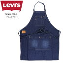 楽天ARROWHEAD アローヘッドHanes（ヘインズ） デニムエプロン Levi's＠ ACCESSORY 国内正規品 シンプル ガーデニングバーベキュー 陶芸 （lv-d6286）