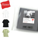 ★期間限定!最大15%OFFクーポン対象★Hanes(ヘインズ) ウィメンズ リサイクルコットン Tシャツ レディース 無地 ゆったり(hw1-v300)【メー...